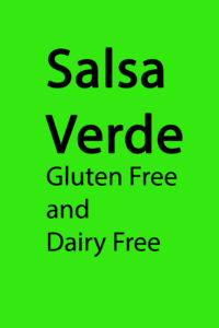 salsa verde gluten free and dairy free