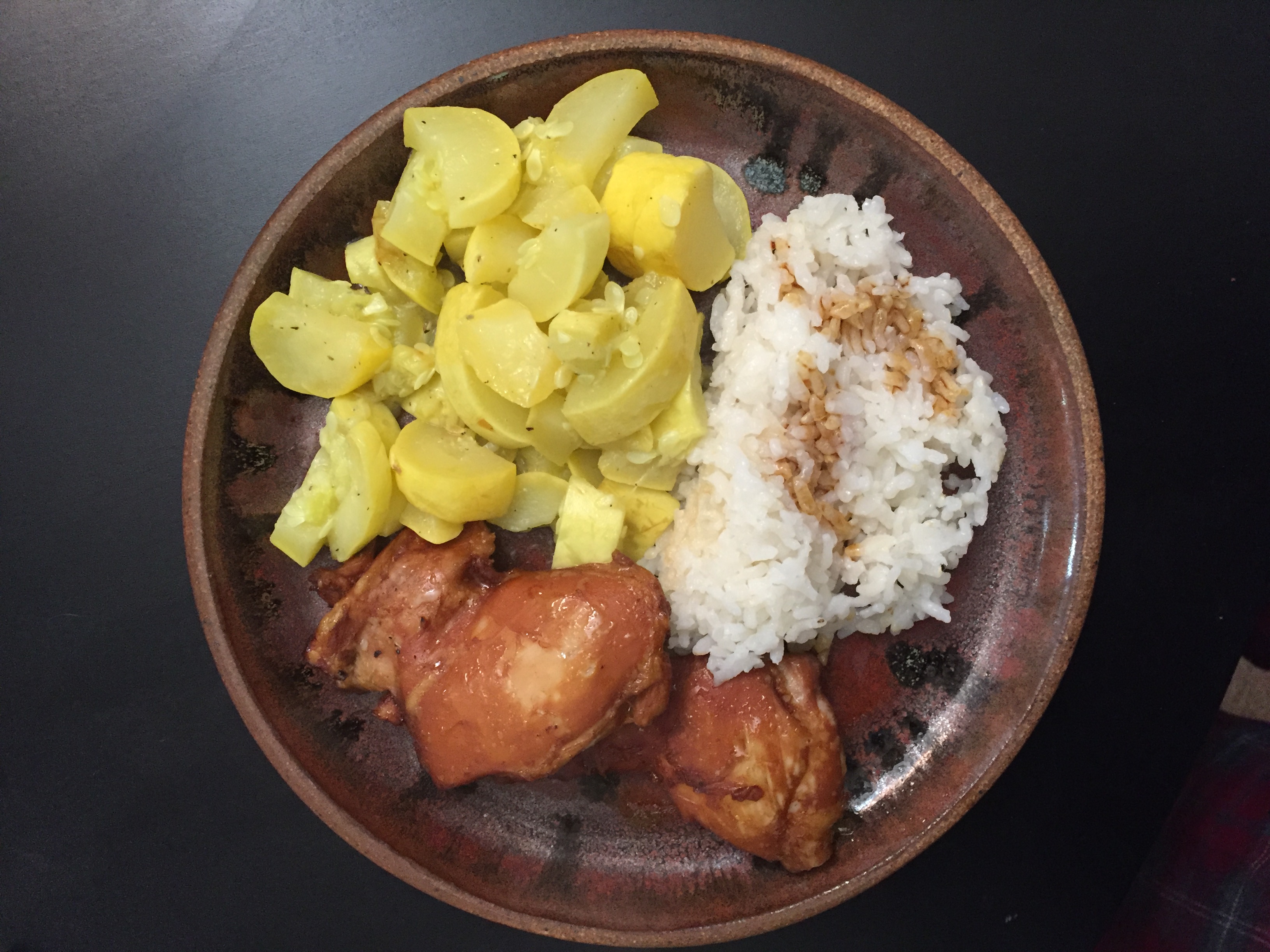 Gluten Free Dairy Free Teriyaki Chicken and Rice